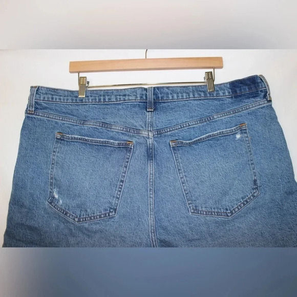 Abercrombie & Fitch The Dad Denim 5” Shorts Size 35/20 - Picture 9 of 12